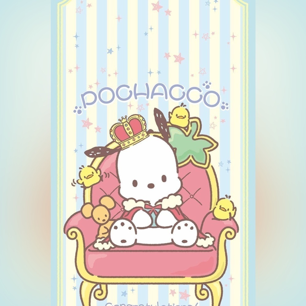 18K White Gold 3D Pochacco Pave Diamond Pendant Necklace Sanrio Hello Kitty - Picture 4 of 6